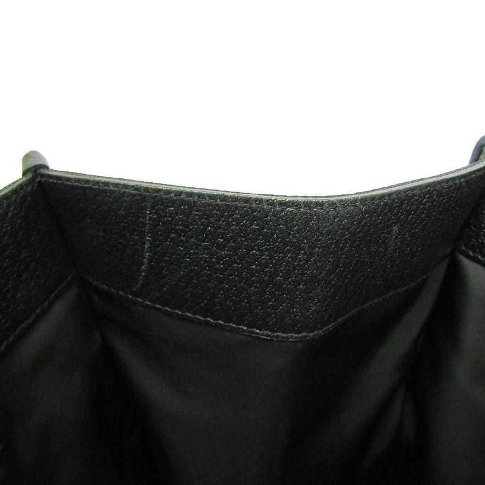 GUCCI Black Leather Shoulder Bag - Picture 8 of 14